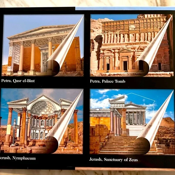 Jordan: Past and Present Spiral-Bound Hardcover With Clear Overlays Then & Now - Picture 3 of 12